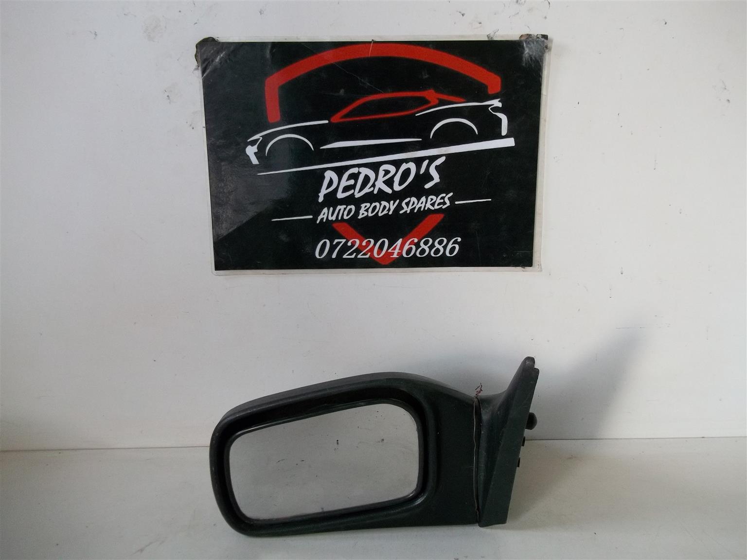 Nissan Sentra '90+ left mirror (Manual) - Private Seller Nissan Sentra '90+ left mirror (Manual) - Private Seller