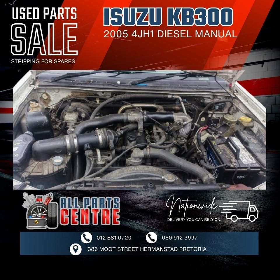 Isuzu KB300 2005 4JH1 Diesel Manual – Stripping for Spares - Private Seller