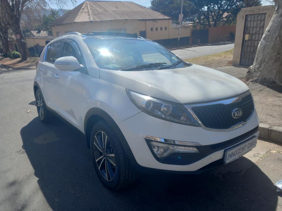 2016 KIA SPORTAGE 2.0 CRDI ENGINE DIESEL, AUTOMATIC, WHITE COLOR