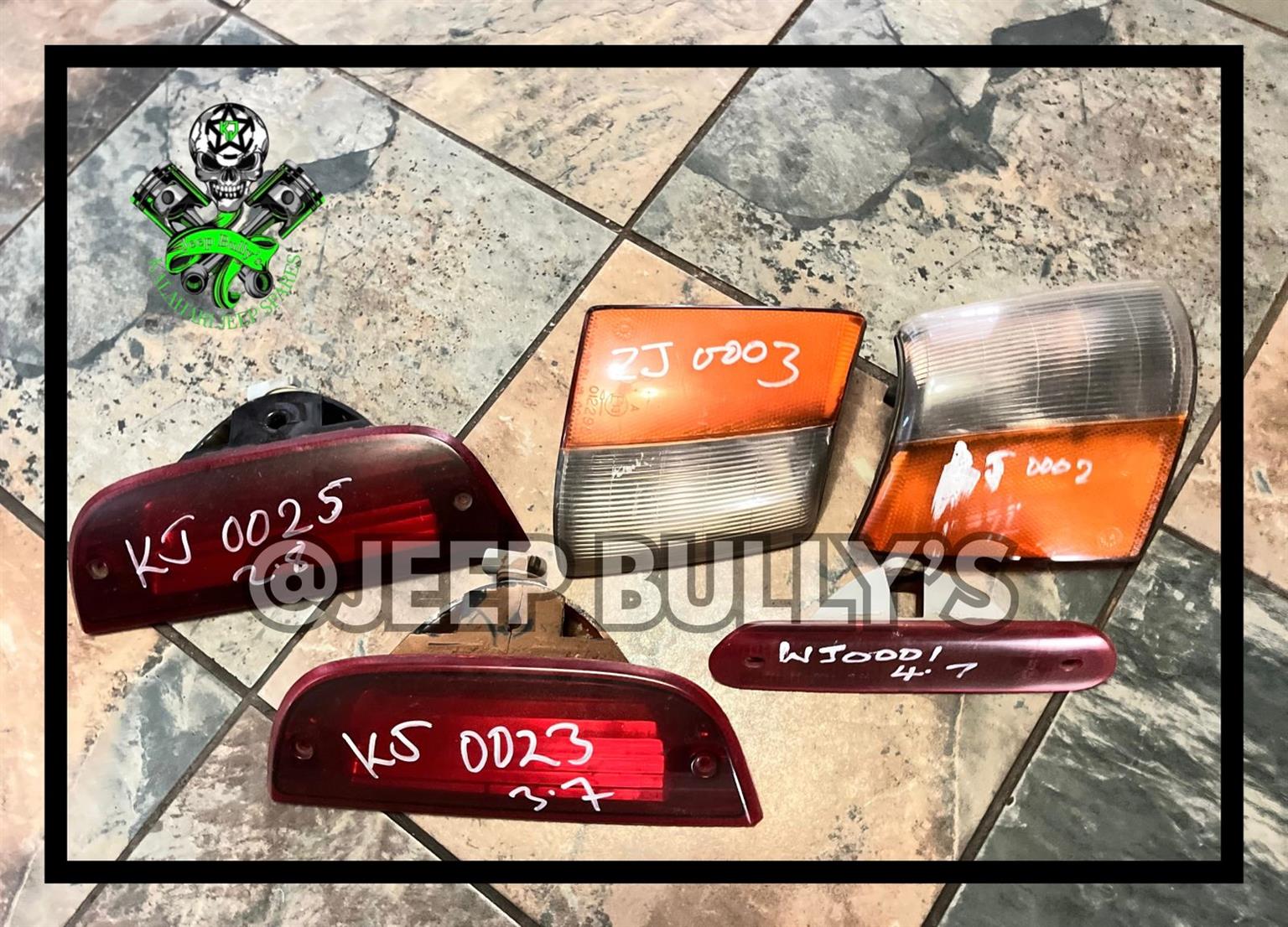 Various Jeep Brake and Indicator Lights (Second Hand) - Private Seller Various Jeep Brake and Indicator Lights (Second Hand) - Private Seller