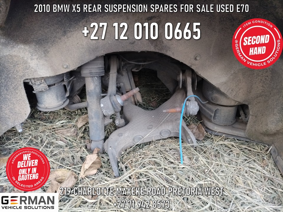 2010 BMW x5 rear suspension spares for sale used e70 - Private Seller 2010 BMW x5 rear suspension spares for sale used e70 - Private Seller
