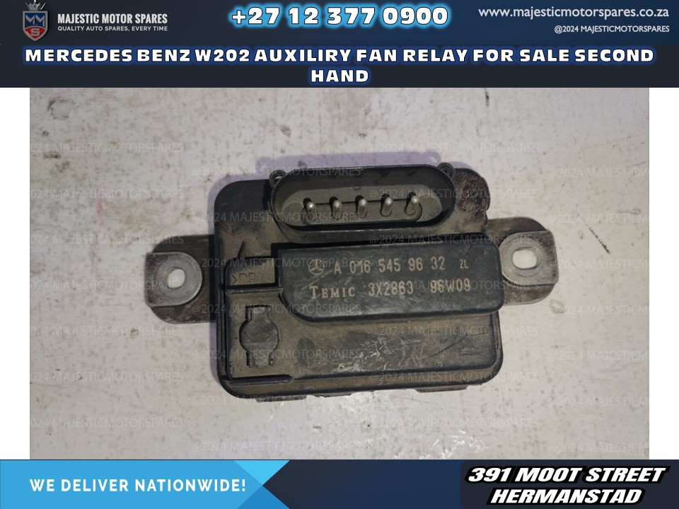 Mercedes C180 W202 Auxiliary Fan Relay for Sale - Private Seller Mercedes C180 W202 Auxiliary Fan Relay for Sale - Private Seller
