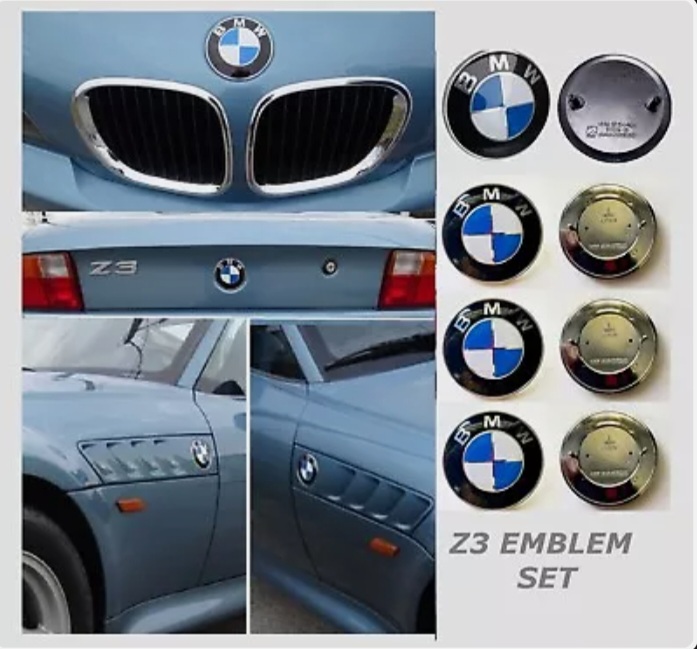 BMW Z3 E36 badges emblems wheel centre caps - Private Seller BMW Z3 E36 badges emblems wheel centre caps - Private Seller