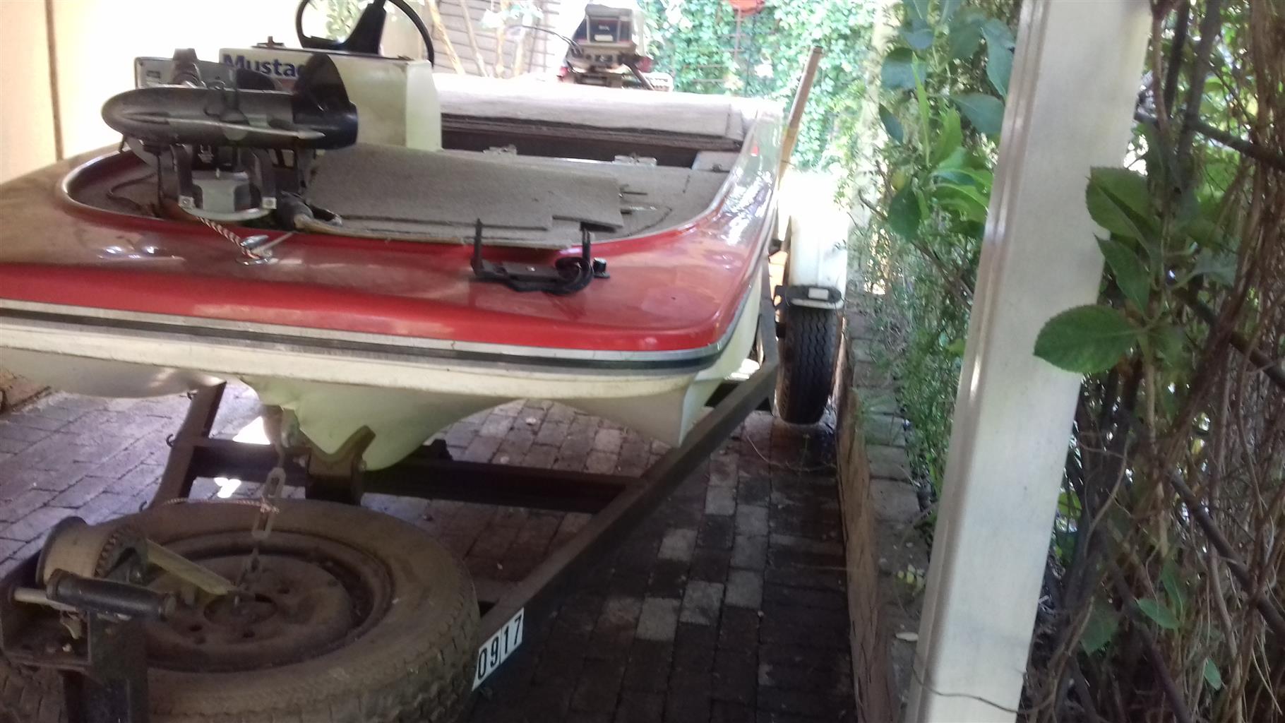 Bass Fishing Boat. St. Lucia hull.