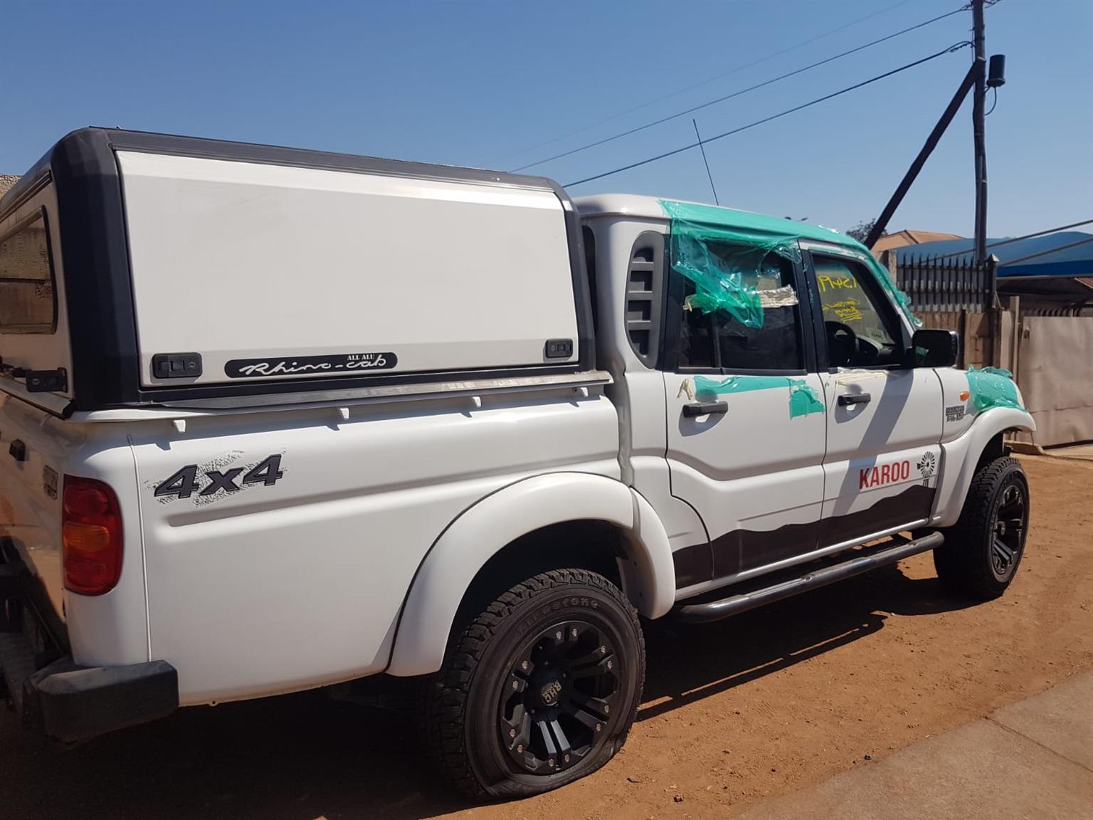 Mahindra Scorpio Karoo Bakkie For Stripping Mahindra Scorpio Karoo Bakkie For Stripping