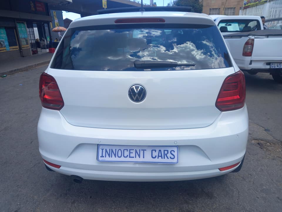 2015 VW POLO 1.2 TSI  HIGHLINE, PETROL, MANUAL, WHITE COLOUR, MILEAGE