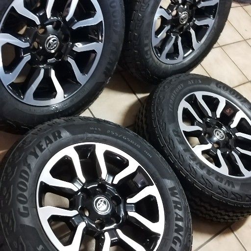 Toyota legends Rs rims and Tyres
