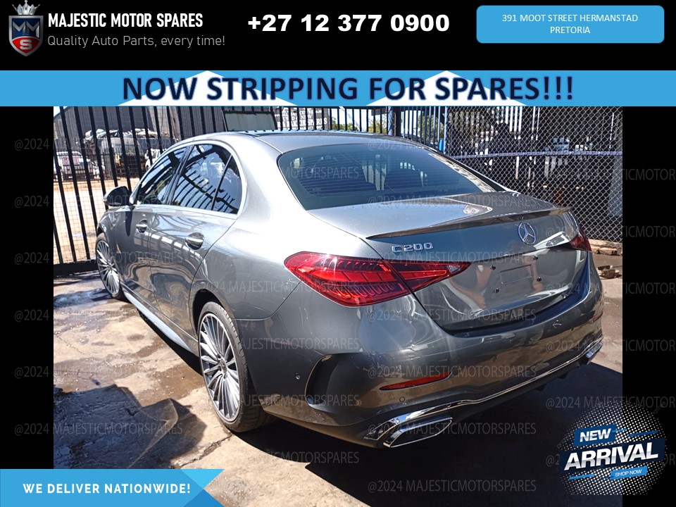 2022 Mercedes-Benz C200 Edition 6 W206 Automatic Petrol - Stripping for Spares