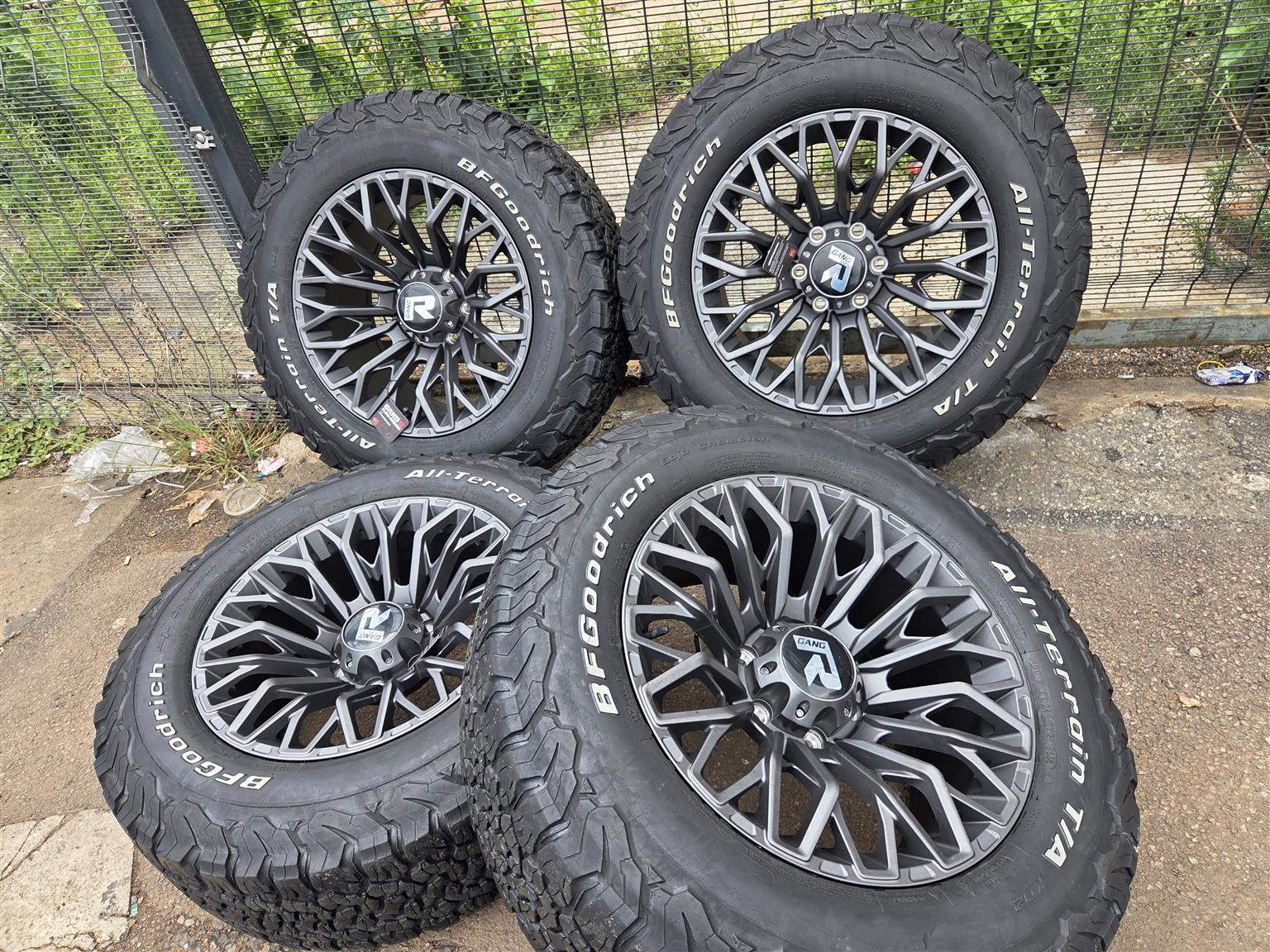 New bakkie mags size 18 set with tyres 6/139 pcd - Private Seller New bakkie mags size 18 set with tyres 6/139 pcd - Private Seller