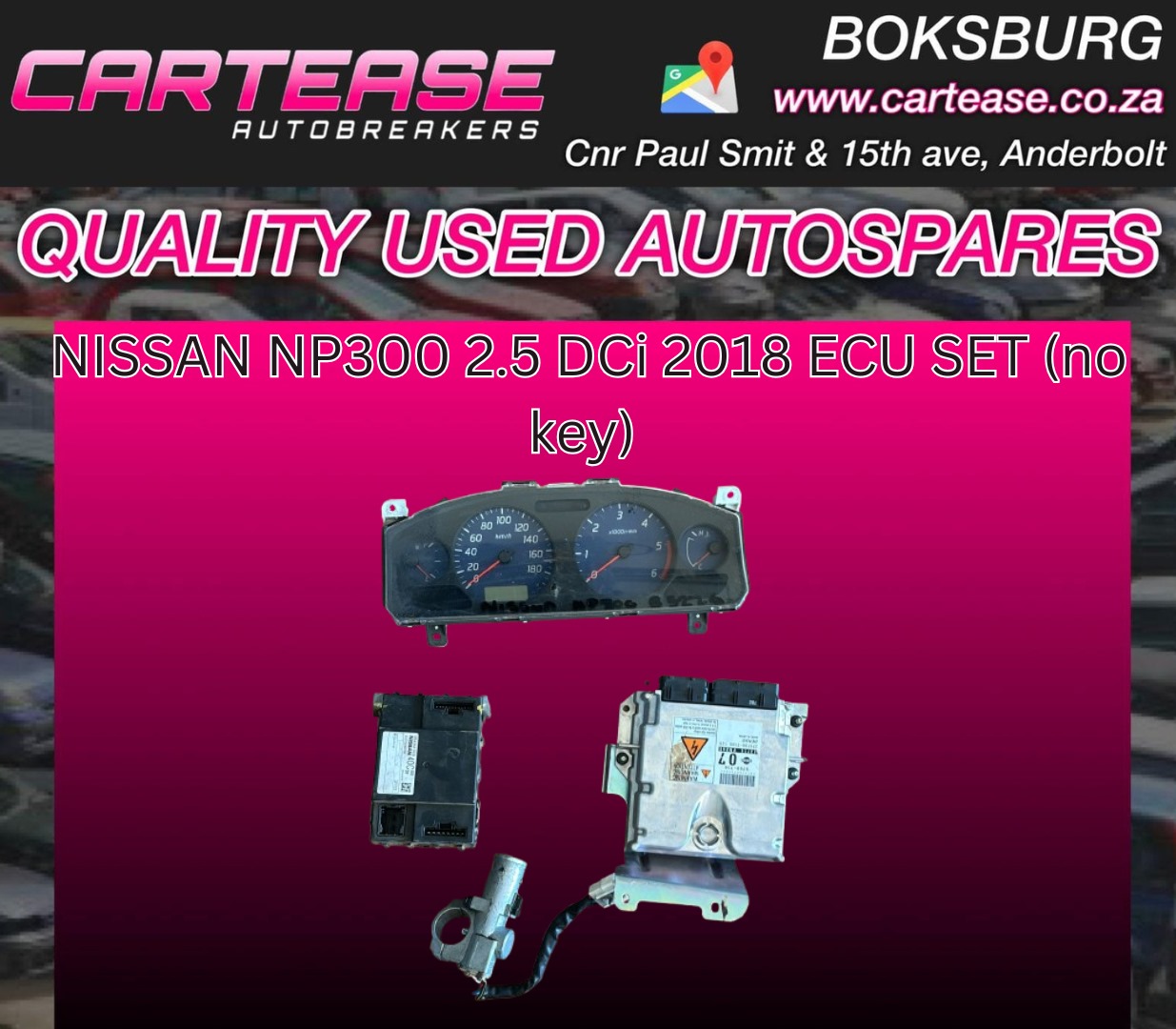 Nissan Np300 2.5 DCI 2018 ECU SET (No Key) - Private Seller Nissan Np300 2.5 DCI 2018 ECU SET (No Key) - Private Seller