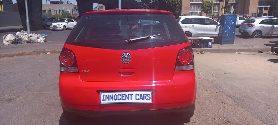 2015 VW POLO VIVO 1.4 TRENDLINE, MANUAL, RED COLOUR, MILEAGE 75000KM