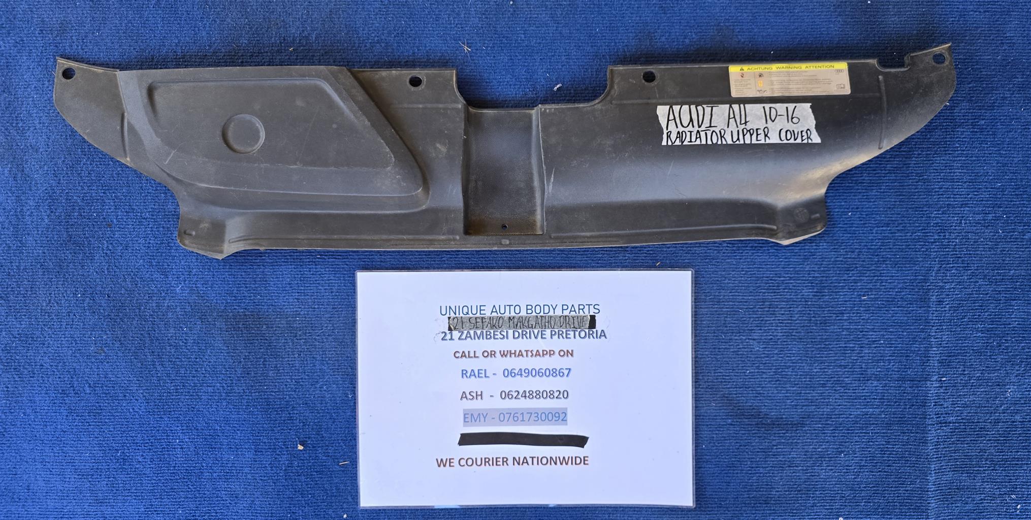 Audi A4 Radiator Upper Cover Audi A4 Radiator Upper Cover