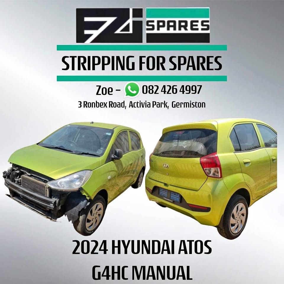 2024 Hyundai Atos stripping for spares - Private Seller 2024 Hyundai Atos stripping for spares - Private Seller