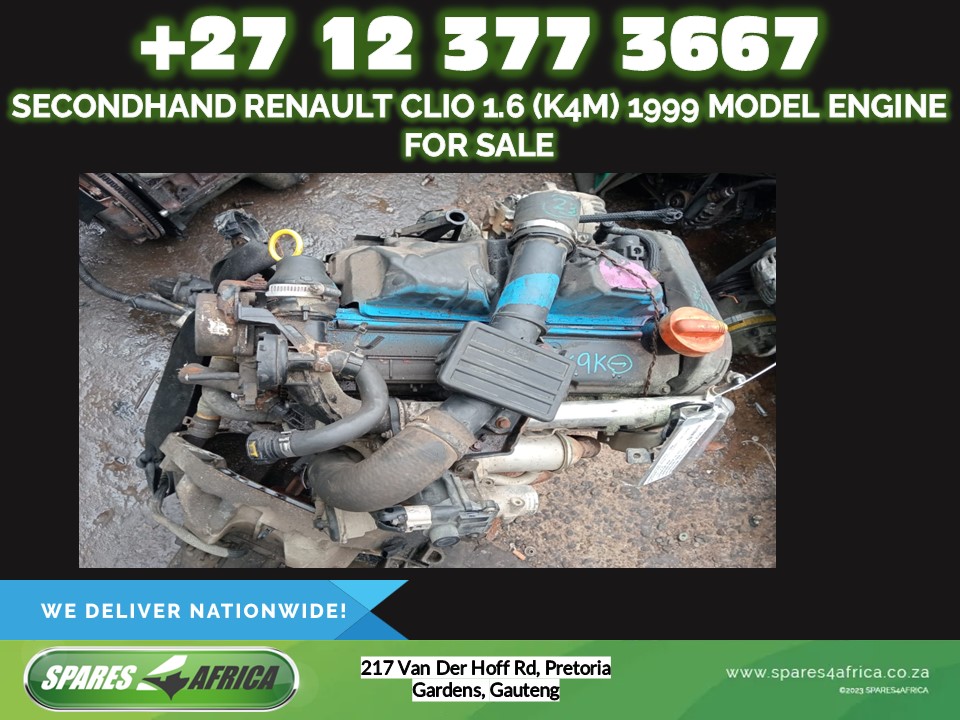 Renault Clio 1.6 (K4M) 1999 Model Engine For Sale - Private Seller