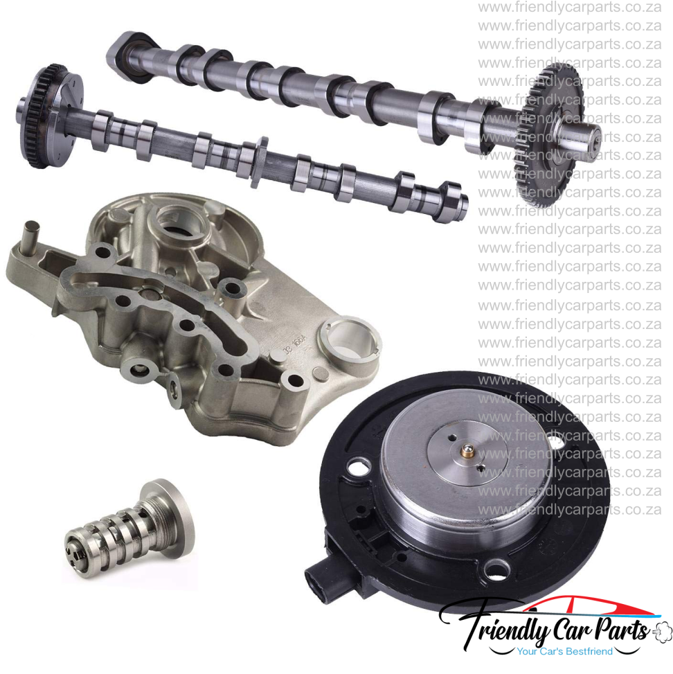 Exhaust & Intake Camshaft + Control Valve + Adjuster Magnet Kit for Audi A4 A5 GTI Volkswagen Passat - Private Seller