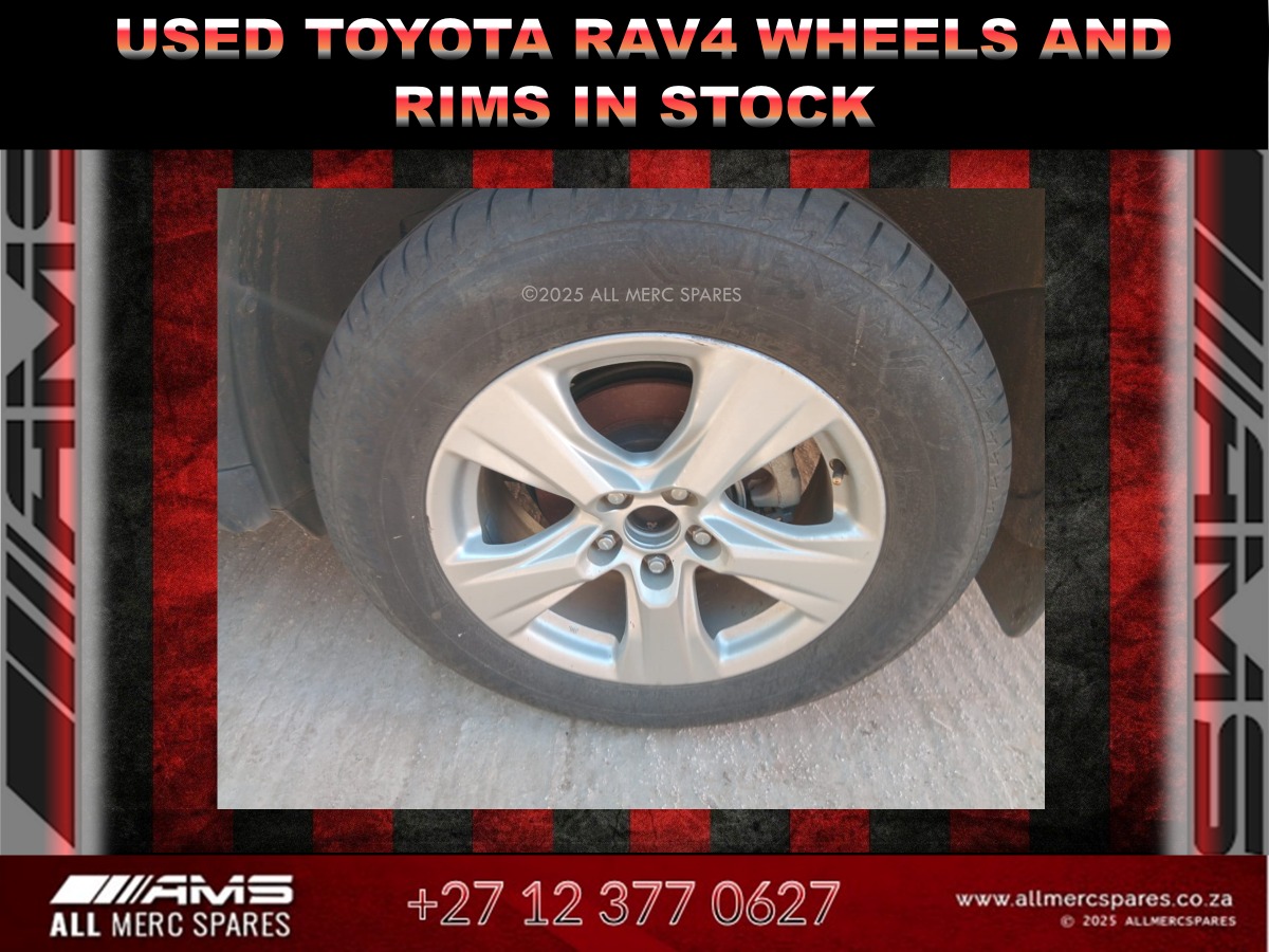 Used Toyota RAV4 Wheels & Rims – Ready to Roll - Private Seller Used Toyota RAV4 Wheels & Rims – Ready to Roll - Private Seller