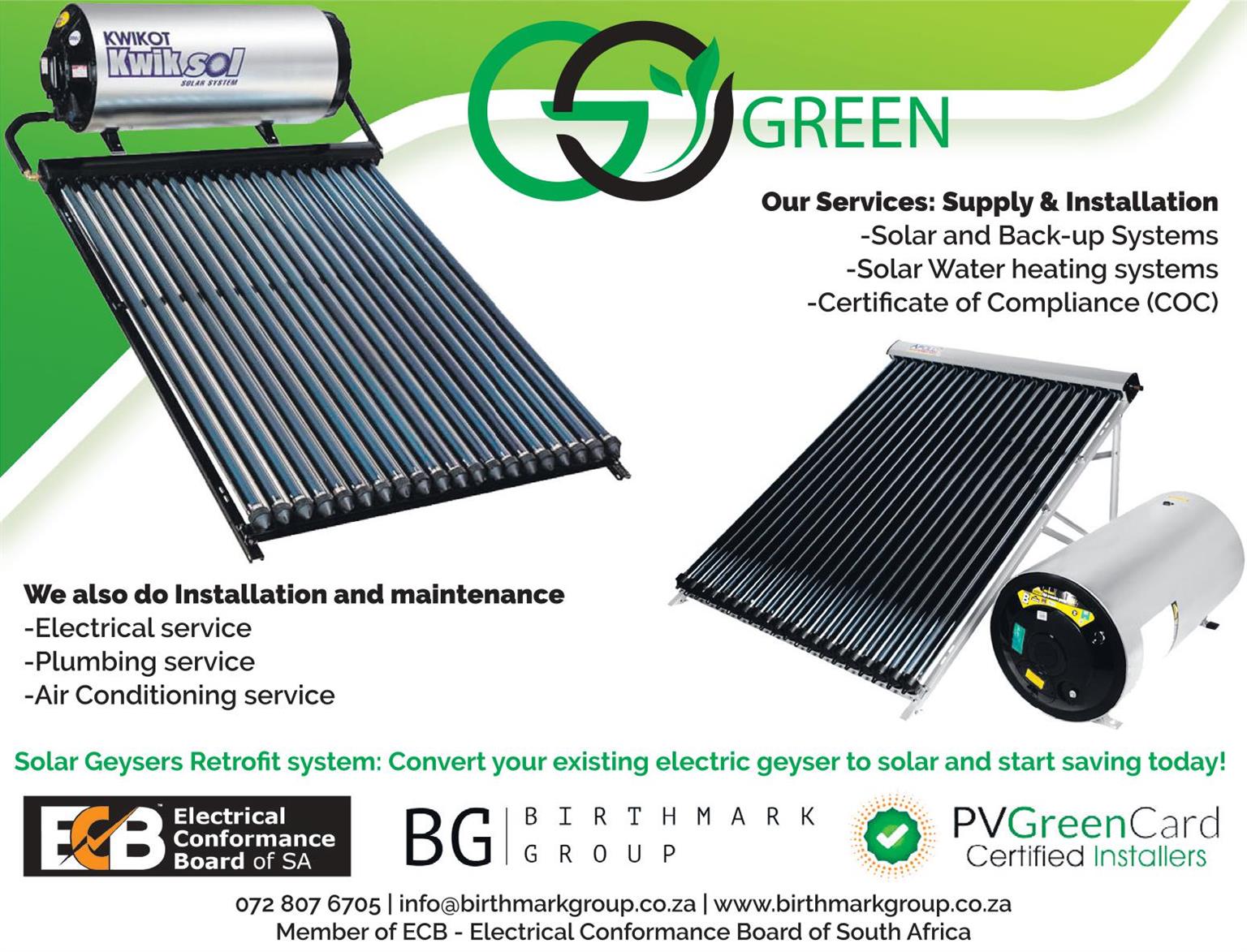 Solar Geysers installations | Junk Mail