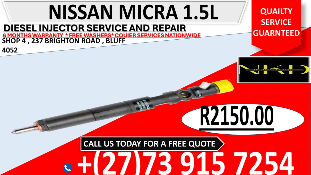 MICRA NISSAN 1.5L INJECTORS - Private Seller MICRA NISSAN 1.5L INJECTORS - Private Seller