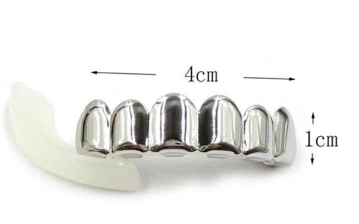 TEETH GRILLZ - Gold and Silver available