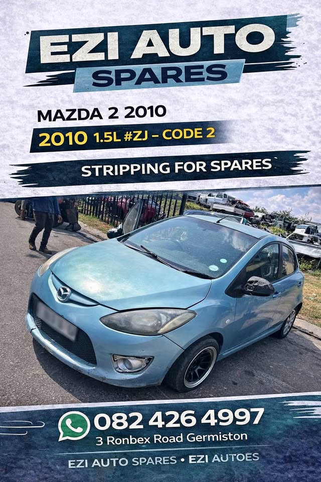 Mazda 2 ZJ 1.5 STRIPPING 4 SPARES GERMISTON - Private Seller Mazda 2 ZJ 1.5 STRIPPING 4 SPARES GERMISTON - Private Seller