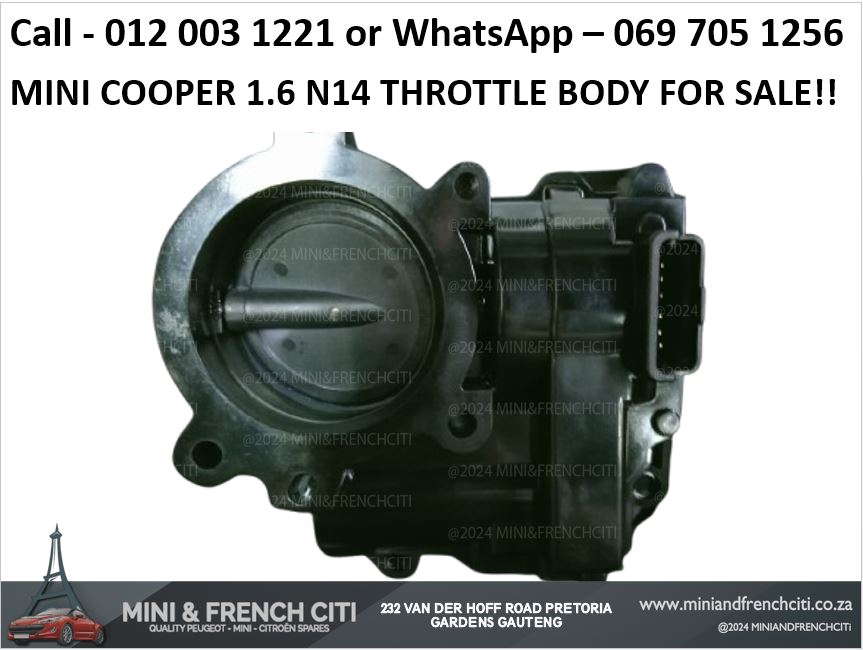 Mini Cooper 1.6 N14 Throttle Body For Sale – OEM Engine Part!! - Private Seller Mini Cooper 1.6 N14 Throttle Body For Sale – OEM Engine Part!! - Private Seller