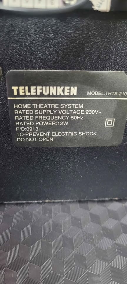 Telefunken 2.1 Home Theatre Speakers