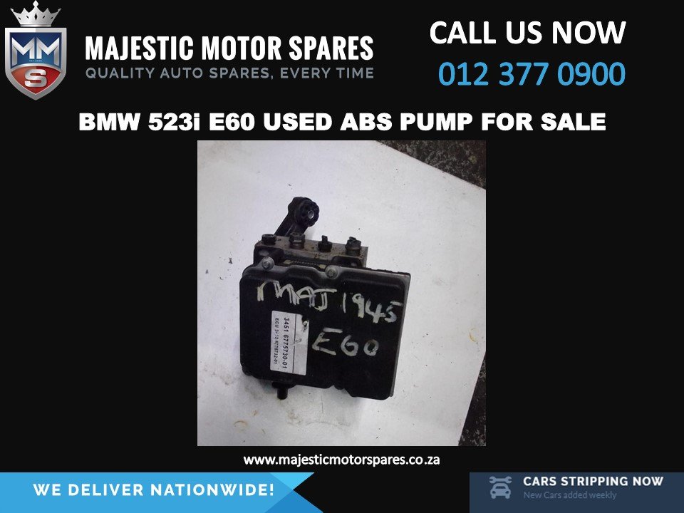 Bmw high pressure fuel pump E60 523i N52  for sale used - Private Seller