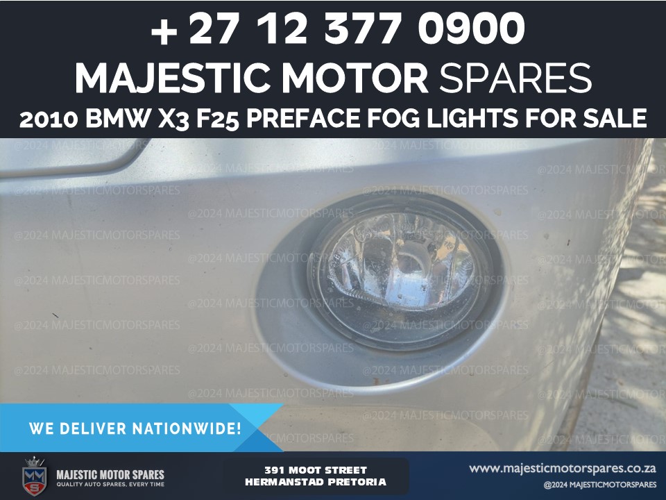 2010 BMW X3 F25 preface fog lights for sale - Private Seller 2010 BMW X3 F25 preface fog lights for sale - Private Seller
