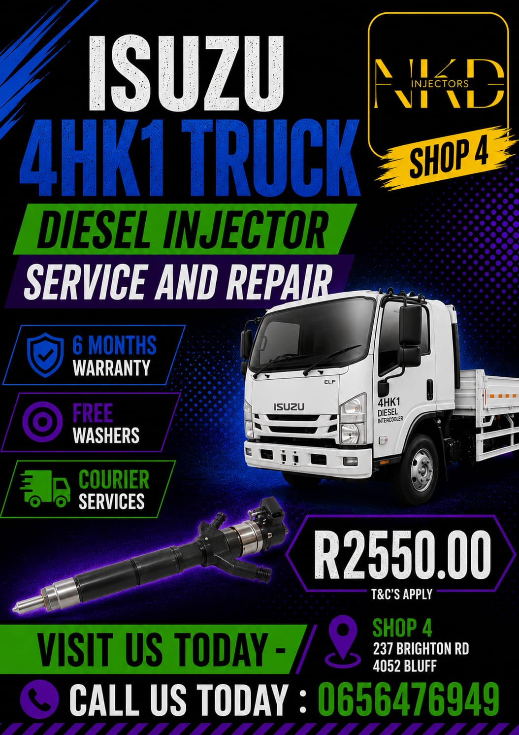 Restore_your_Isuzu_4HK1_Truck_Injectors_NKD - Private Seller Restore_your_Isuzu_4HK1_Truck_Injectors_NKD - Private Seller