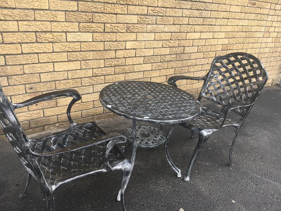 two seater patio set