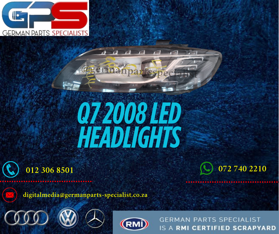 Audi Q7 Led Head Lights For Sale - Private Seller Audi Q7 Led Head Lights For Sale - Private Seller