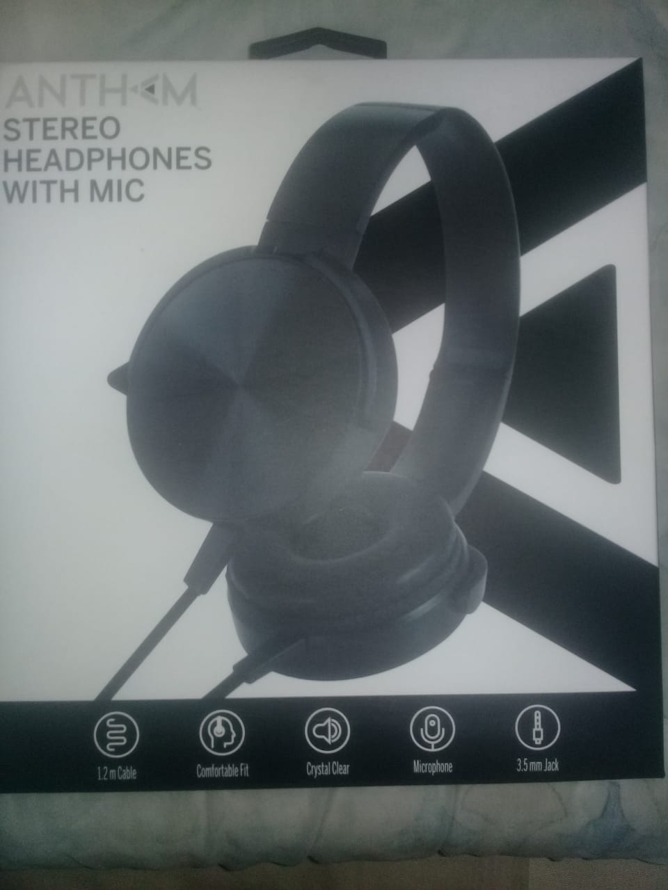 Stereo headphones with mix Stereo headphones with mix