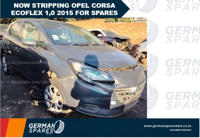 Now Stripping Opel Corsa Ecoflex 1.0 2015 For Spares - Private Seller Now Stripping Opel Corsa Ecoflex 1.0 2015 For Spares - Private Seller