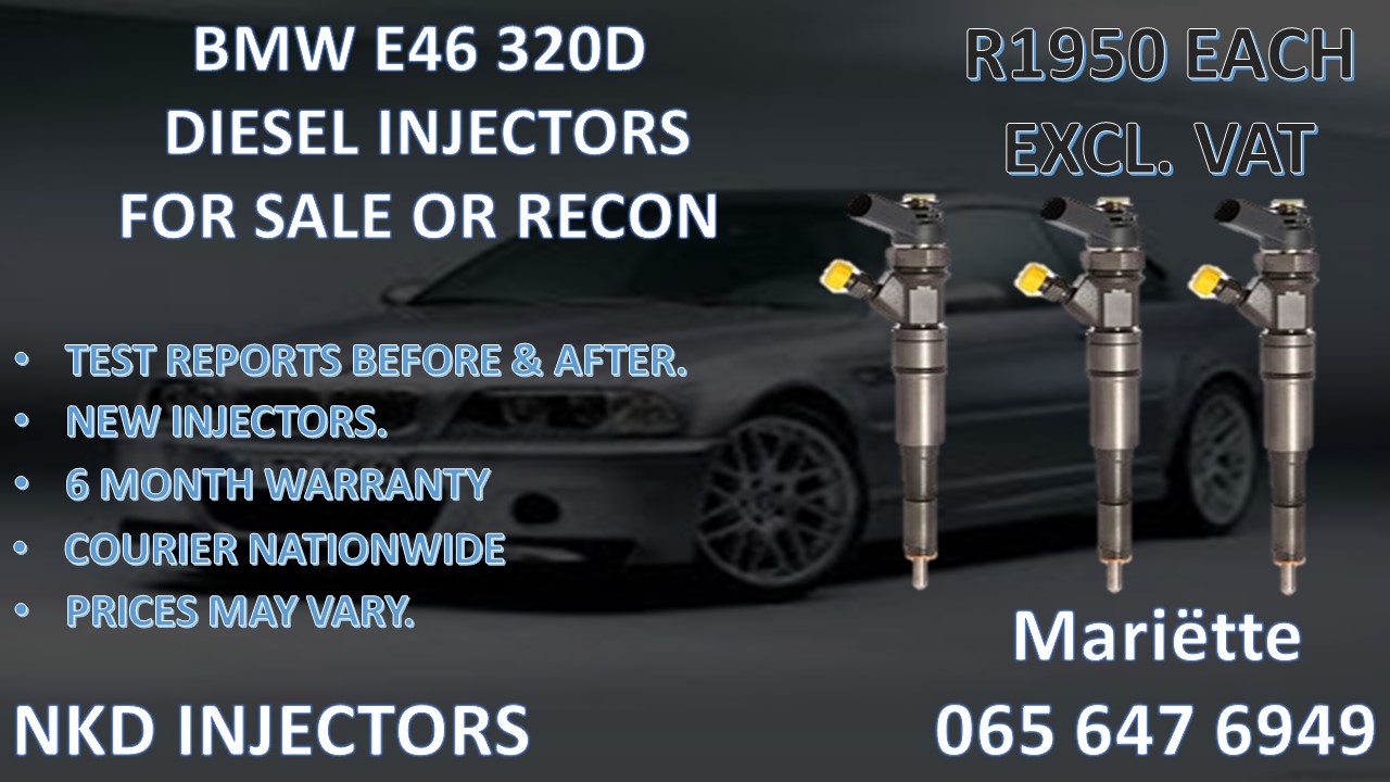 Professional workmanship Diesel Injectors BMW E46 320D - Private Seller Professional workmanship Diesel Injectors BMW E46 320D - Private Seller