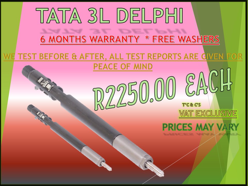 Tata 3L Diesel Injectors - Private Seller Tata 3L Diesel Injectors - Private Seller