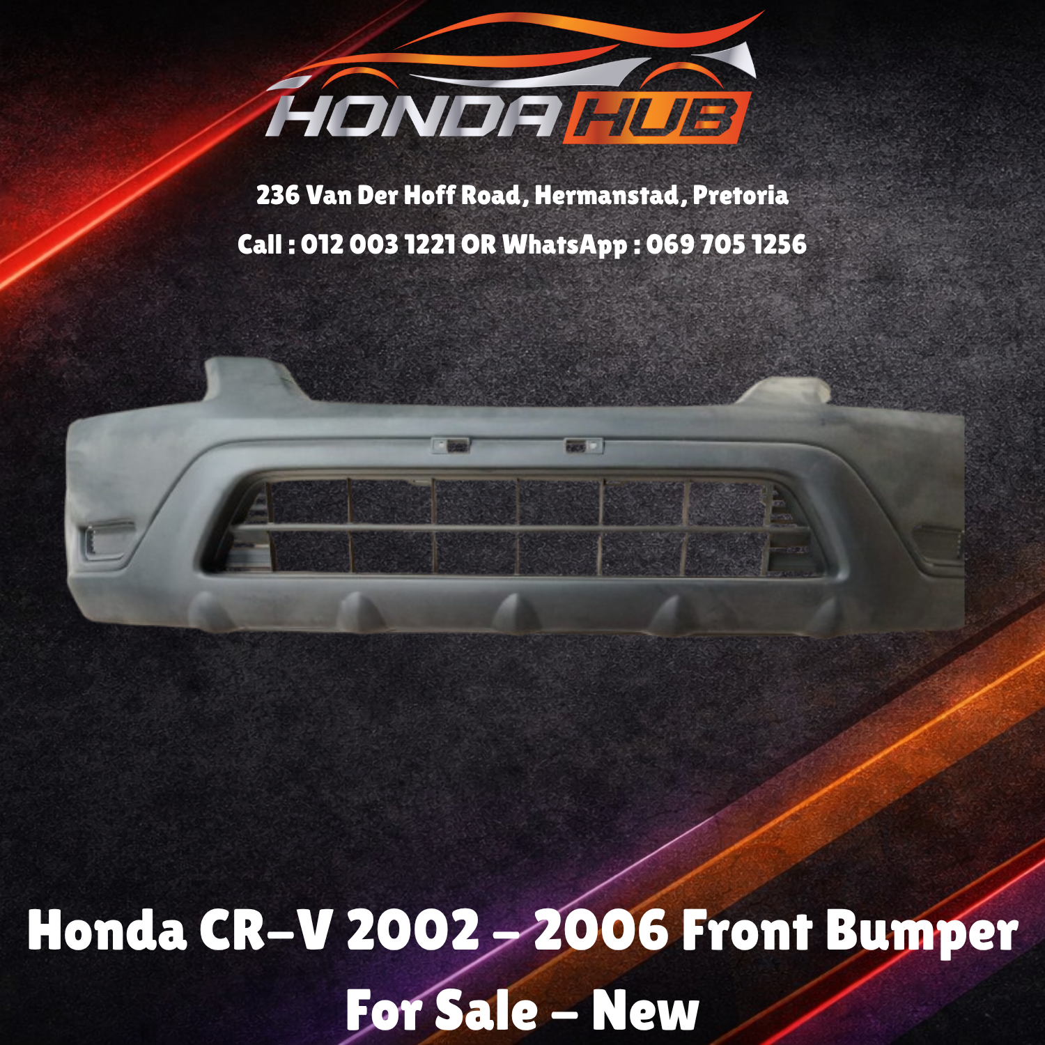Honda CR-V 2002 - 2006 Front Bumper For Sale - New - Private Seller Honda CR-V 2002 - 2006 Front Bumper For Sale - New - Private Seller