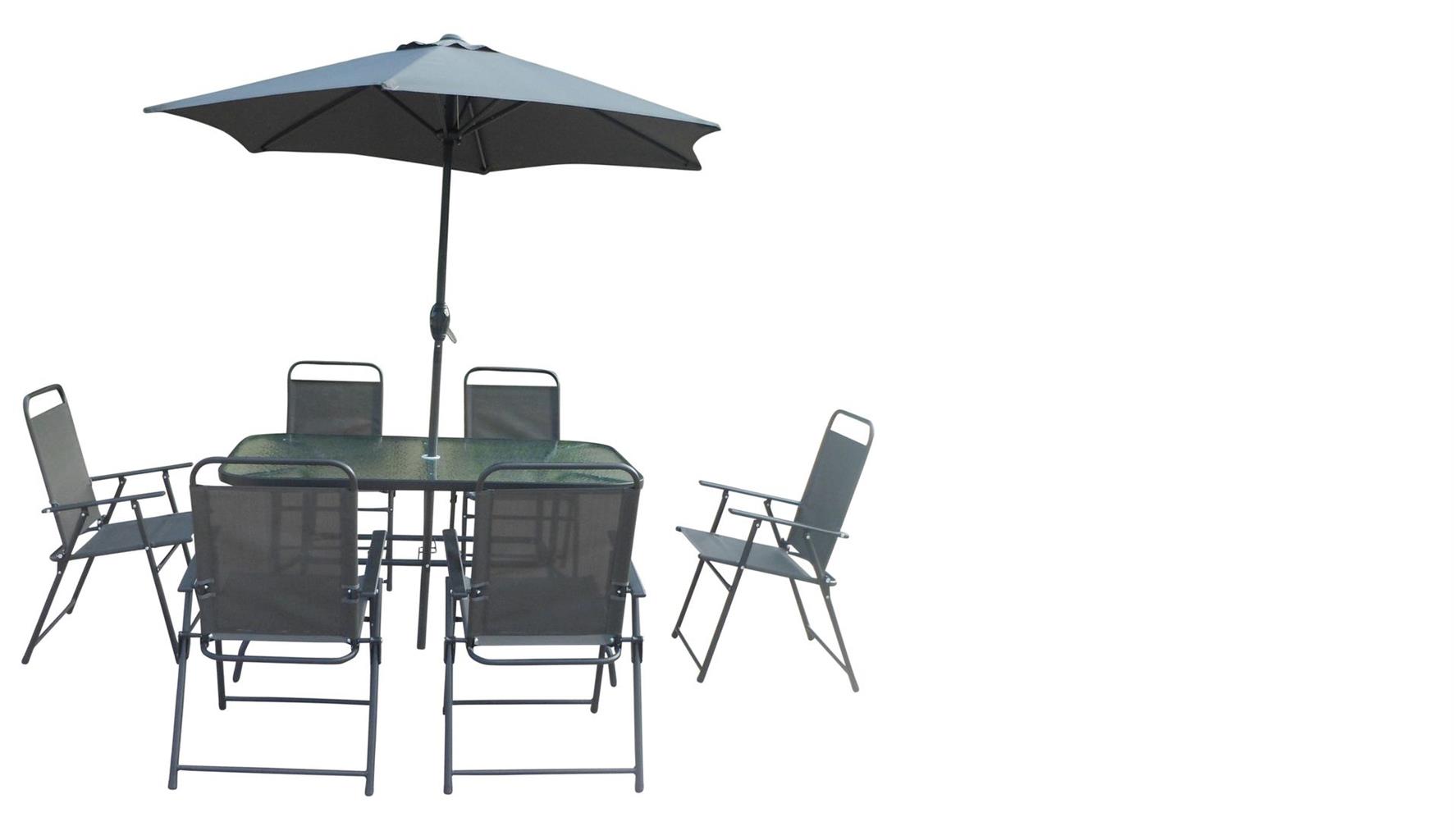 cheap outdoor table and chairs with umbrella