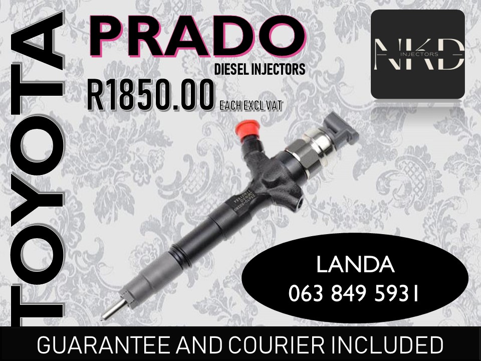 TOYOTA PRADO DIESEL INJECTORS BETHLEHEM FREE STATE - Private Seller TOYOTA PRADO DIESEL INJECTORS BETHLEHEM FREE STATE - Private Seller