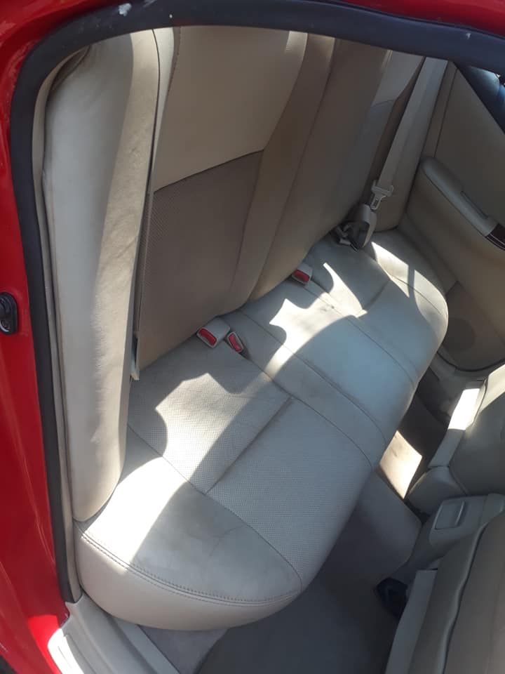 2003 model Toyota corolla 1.6 Gsx red color sedan leather seat interior power windows
