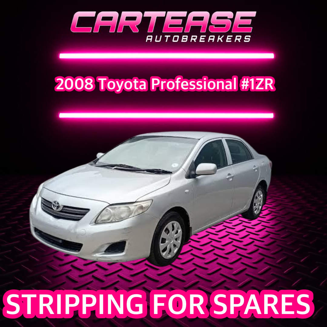 2008 Toyota Professional #1ZR Stripping For Spares - Private Seller 2008 Toyota Professional #1ZR Stripping For Spares - Private Seller