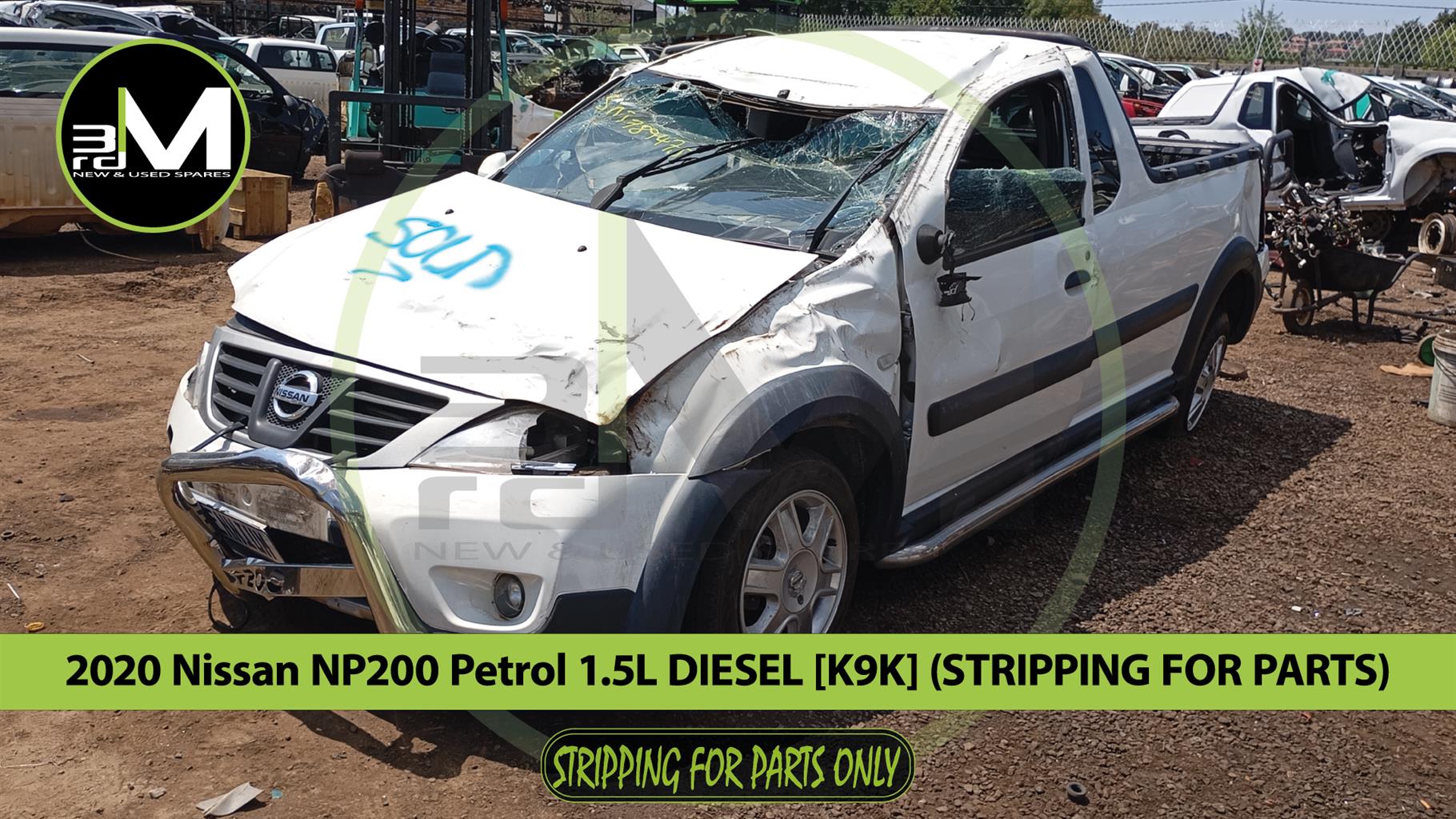 2020 Nissan NP200 Safety Pack 1.5 dCi w. A/C (STRIPPING FOR PARTS) - Private Seller 2020 Nissan NP200 Safety Pack 1.5 dCi w. A/C (STRIPPING FOR PARTS) - Private Seller