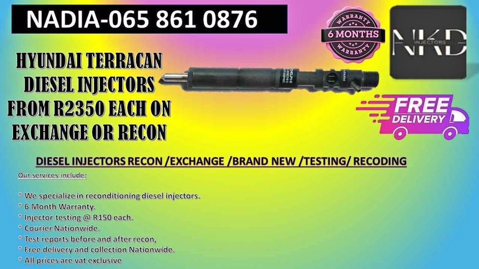 Hyundai Terracan diesel injectors for sale - Private Seller Hyundai Terracan diesel injectors for sale - Private Seller