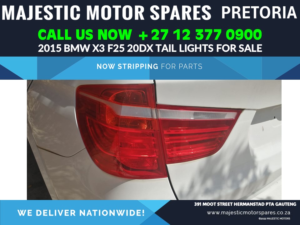 Bmw X3 F25 20dx tail lights for sale used - Private Seller Bmw X3 F25 20dx tail lights for sale used - Private Seller