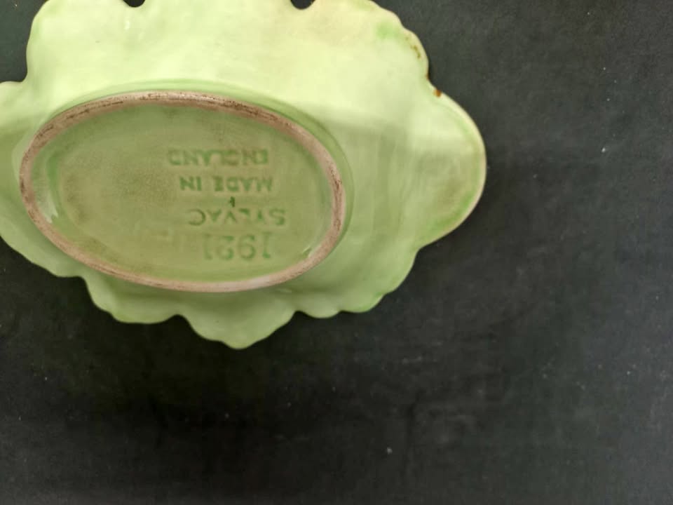 Vintage Sylvac 1920 Floral trinket dish Vintage Sylvac 1920 Floral trinket dish