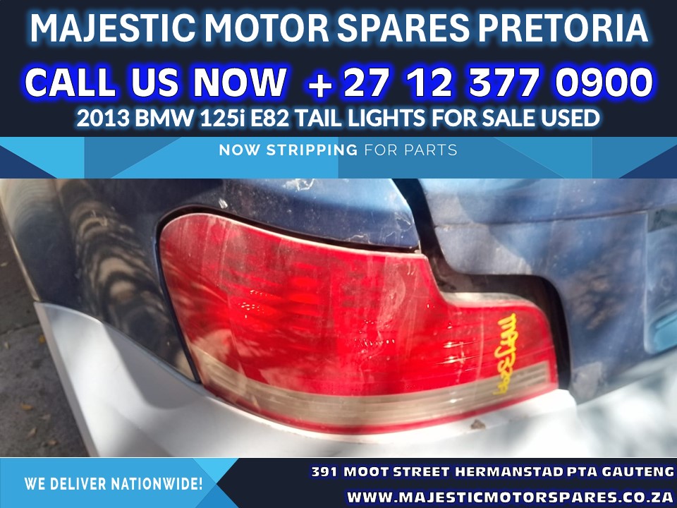 Bmw 125I e82 tail light for sale used - Private Seller Bmw 125I e82 tail light for sale used - Private Seller