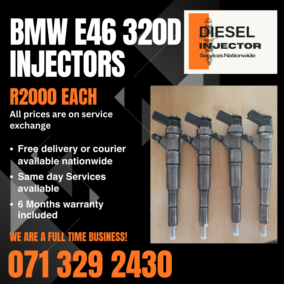 BMW E46 320D INJECTORS FOR SALE WITH WARRANTY - Private Seller BMW E46 320D INJECTORS FOR SALE WITH WARRANTY - Private Seller