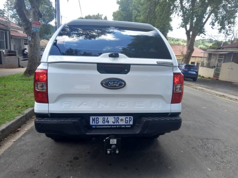 2023 FORD RANGER SUPER CAB 2.0 Bi Turbo Diesel, Automatic Transmission, White Color, Mileage
