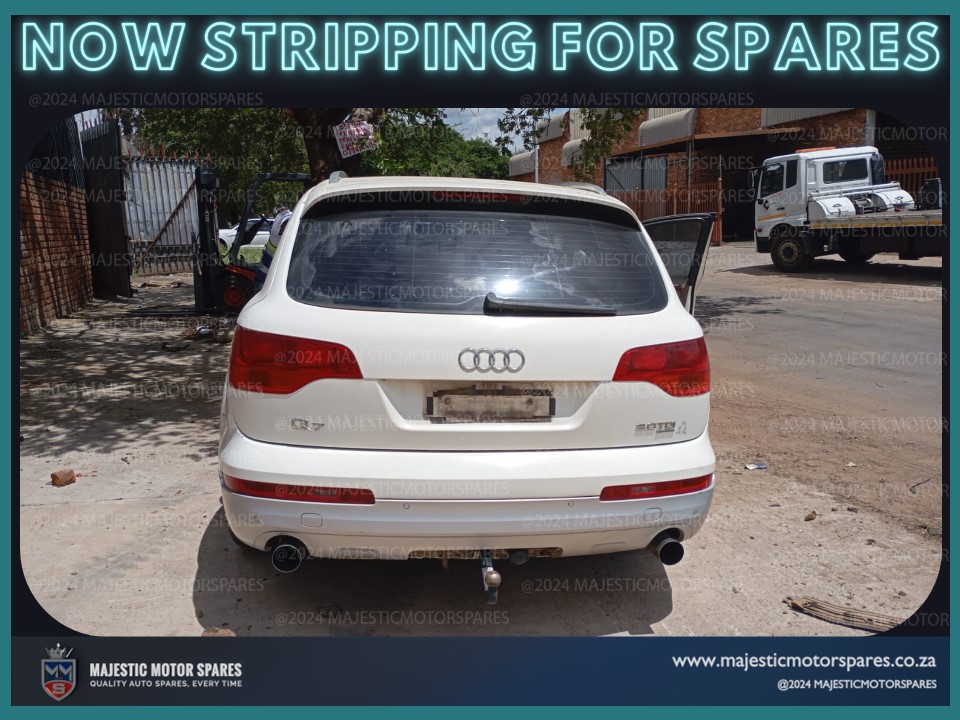 Audi Q7 3.0 TDI – Stripping for Spares | Diesel Engine & Body Parts white - Private Seller Audi Q7 3.0 TDI – Stripping for Spares | Diesel Engine & Body Parts white - Private Seller