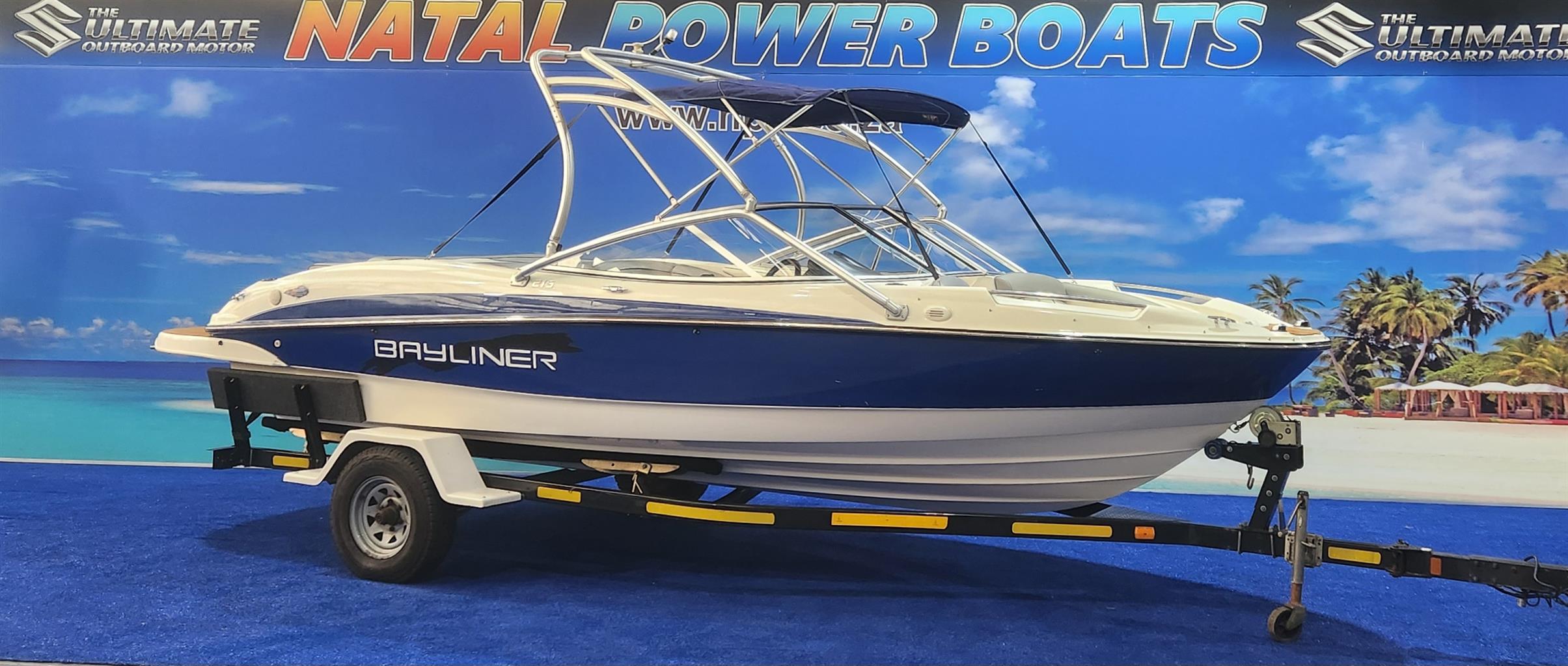 BAYLINER 215 ON TRAILER 5.0 MERCRUISER MPI