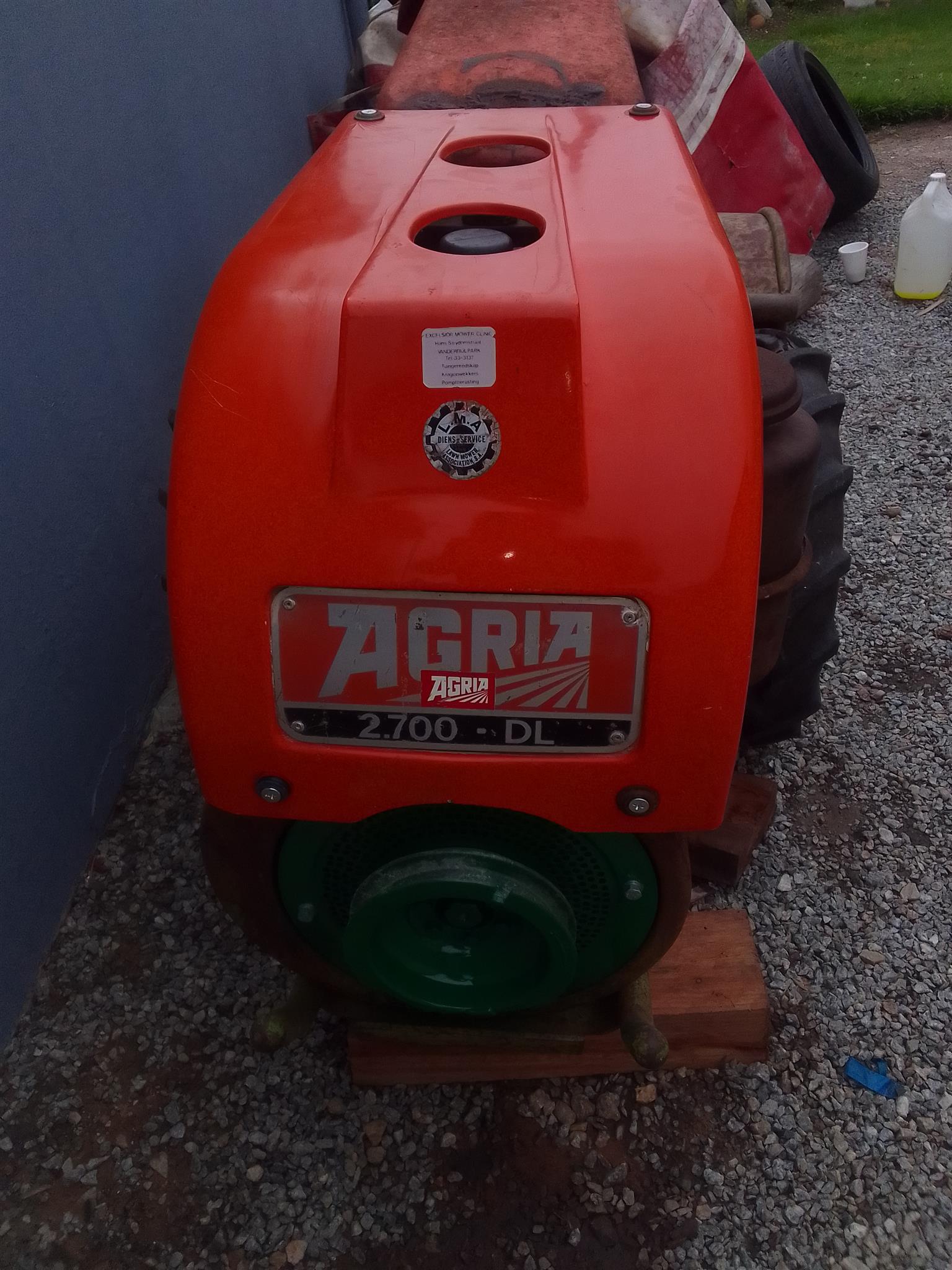 Two wheel tractor Rotavater 638cc labadini Diesl iesel engenAgica ...